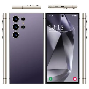 Big Screen S24 Ultra Premium Purple Microphone Clone Smart Android Phone