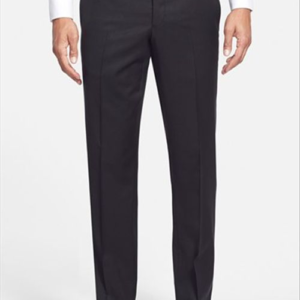 Latest Custom Design Flap Front Wrinkle-Free Men's Formal Bulk Pants