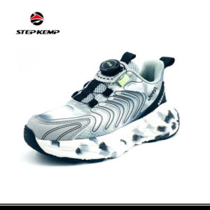 Outdoor Mesh Upper Breathable Casual Soft Sole Kids Sports Running Shoes Ex-24r2707